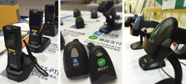 CHINASHOP2016博览会上FM30二维码扫描器大展身手